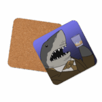 Gentleman Shark Coaster